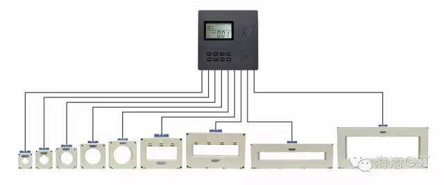 海灣DH-GSTN5600系列剩余電流式電氣火災監控探測器接線示意圖